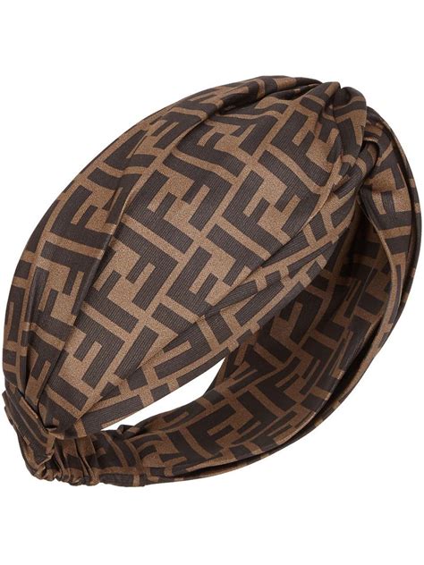 fendi headband women's|Fendi elastic headband strain.